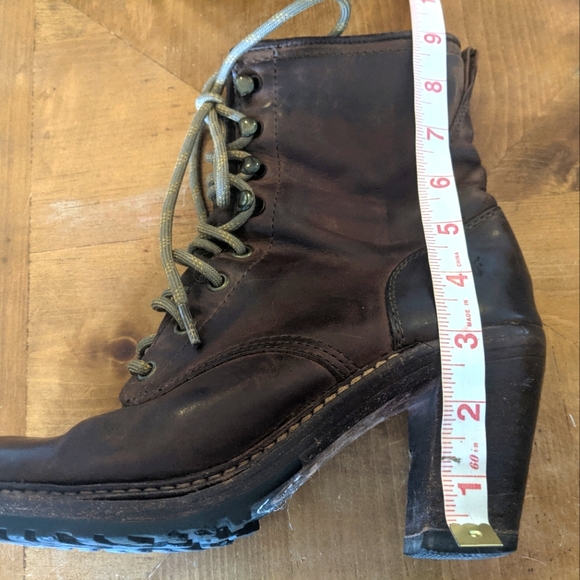 FRYE Lucy Lace Up Boot - Picture 9 of 9